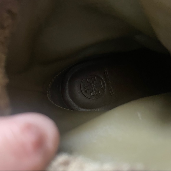 Tory Burch Lamb Fur Wedge Booties - Picture 5 of 5